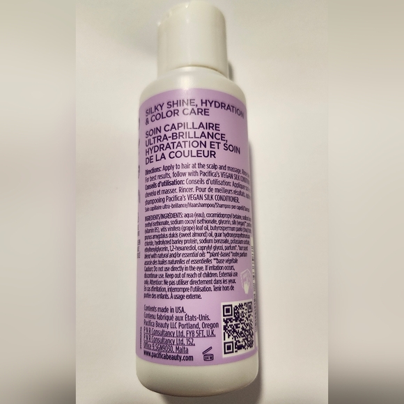 Pacifica Vegan Silk Hydro Luxe Shampoo - 3.4 oz - Picture 3 of 5